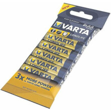 VARTA Longlife Alkaline AA-Batterie LR06, 8er-Pack