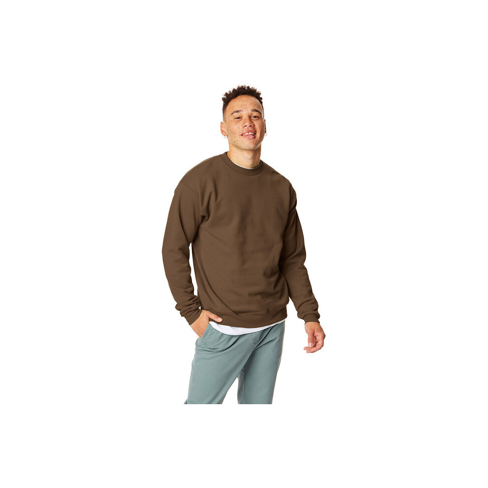 Sweat-Shirt Ras Du Cou Unisexe Ecosmart 5050 - Cardinal - S (D0102H7YT6T)-image