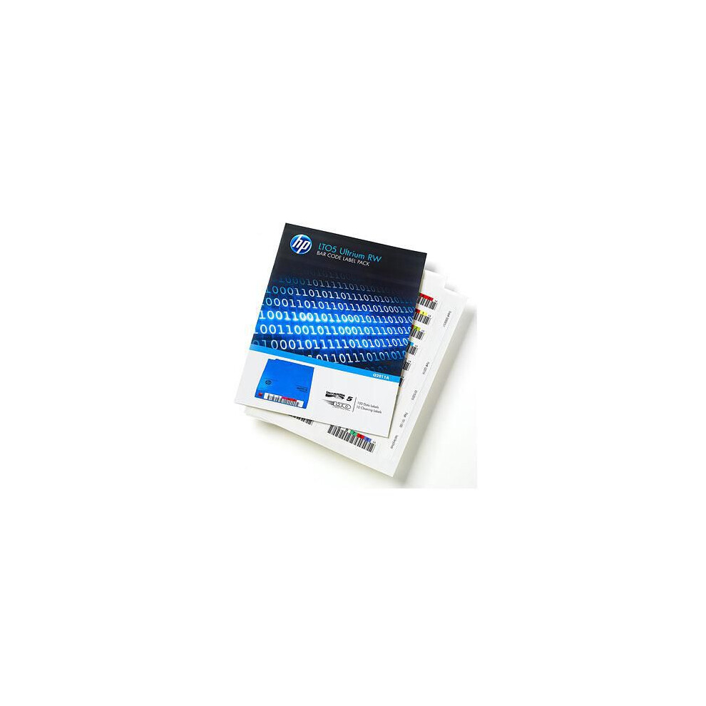 Hp Lto-5 Ultrium Rw Bar Code