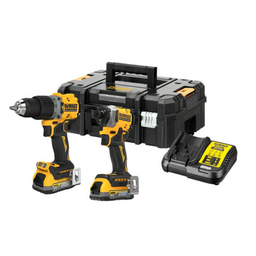 DeWalt DeWALT Kit DCK2050E2T (DCD805 + DCF850 + 2 x 1,7 Ah Powerstack + DCB112 + TSTAK II)