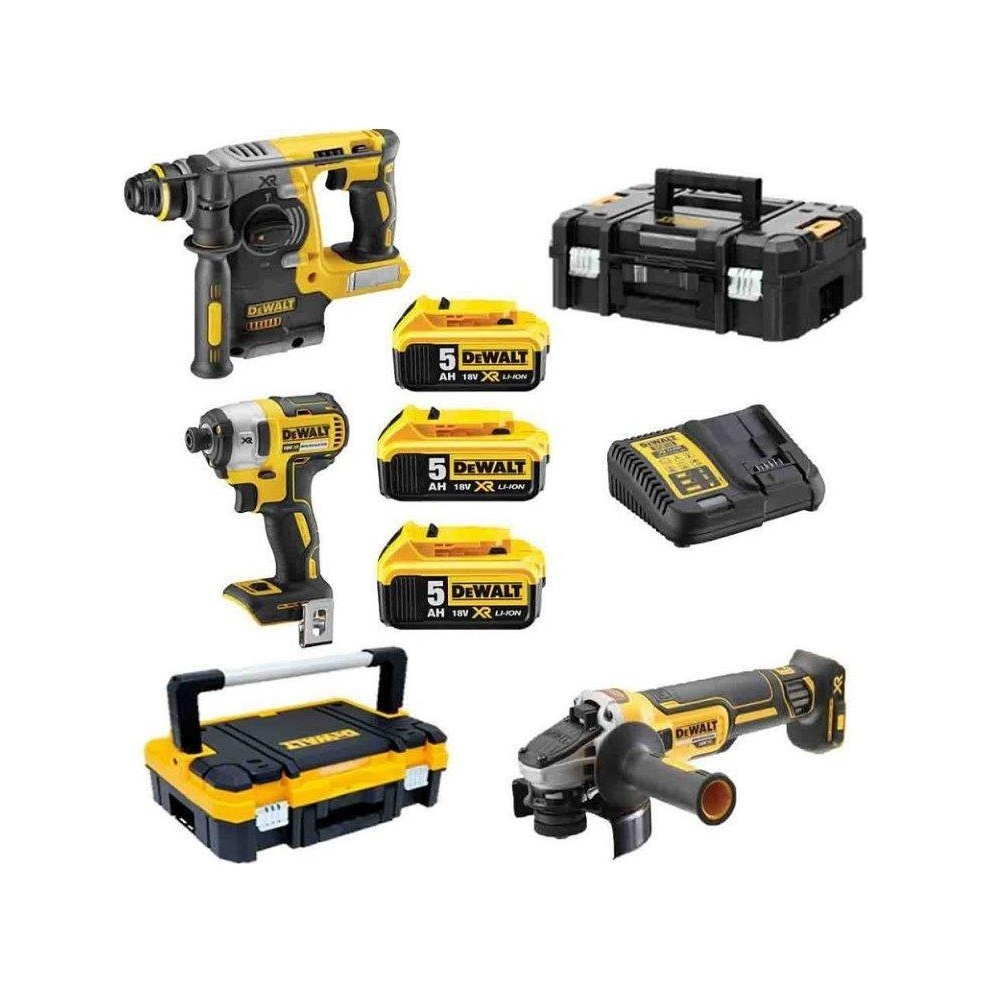 Dewalt Akku-Schlagschrauber-Set 18V / 5Ah Dck305p3t-Qw - Bild 6