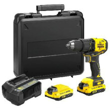 Taladro atornillador Brushless 60 Nm - Litio 18V - 2 Baterías 2Ah - STANLEY FATMAX V20 - SFMCD710D2K-QW