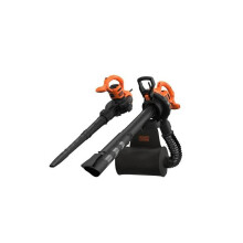 Black & Decker 2900W 3-in-1 Stofzuiger Blazer Versnipperaar, 55 l met rugzak verzamelzak - BEBLV290-QS
