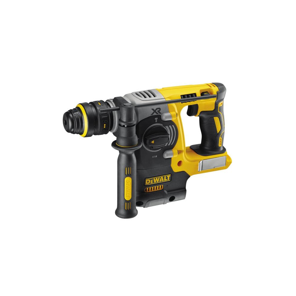 DEWALT MŁOT WIERCĄCO-KUJĄCY SDS-PLUS 18V 2,1J BEZ AKUMULATORÓW I ŁADOWARKI BEZSZCZOTKOWA + UCHWYT