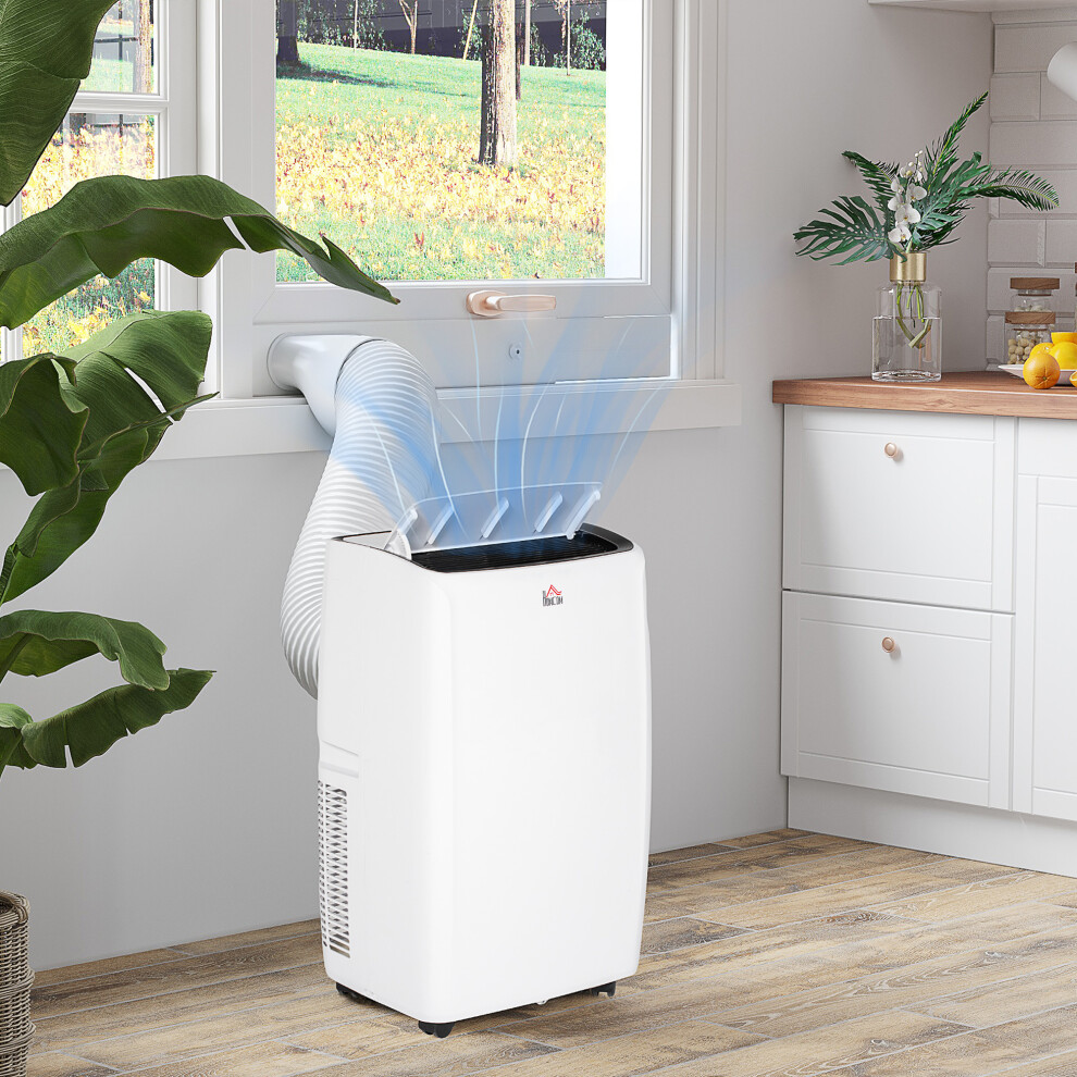 12000 BTU Mobile Air Conditioner Unit for 35m², with 24H Timer On/off