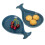 Ceramic Coastal Spoon Rest for Kitchen  Whale 5