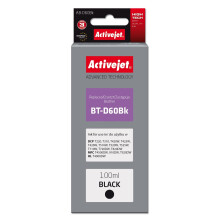 Activejet Tinte AB-D60BK (Ersatz Supreme 100 ml schwarz) - Brother BT-D60Bk