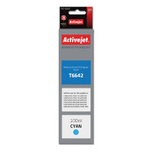 Activejet AE-664C Ink Bottle (Replacement, Epson T6642; Supreme; 100 ml; Cyan)