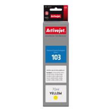 Activejet AE-103Y Ink Bottle (Replaces Epson 103 C13T00S44A; Supreme; 70 ml; Yellow)