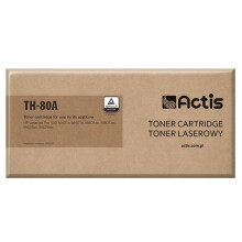 Toner Cartridge - ACTIS - TH-80A - Zwart - 2700 pagina's - Dubbelzijdige afdruk