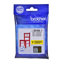Brother LC3619XLY gul blækpatron