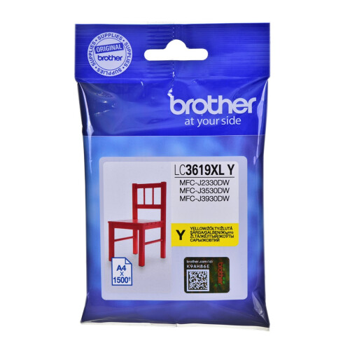 Brother Brother LC3619XLY gul blækpatron