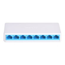 Commutatore Mercusys MS108 - Gestito - 8 porte Fast Ethernet - Auto-negoziazione