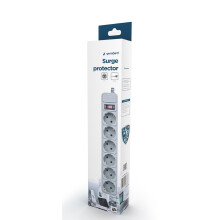 Gembird SPG6-B-6C power extension 1.8 m 6 AC outlet(s)