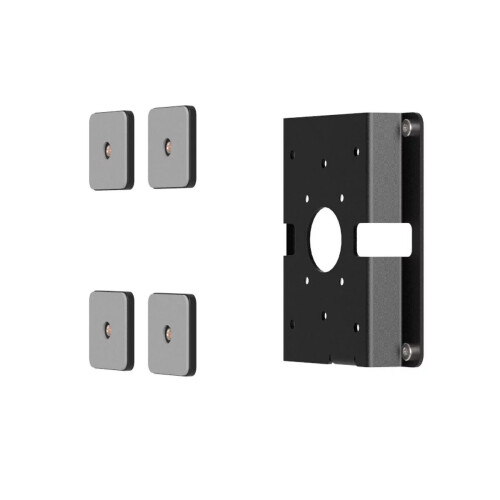 Compulocks Supporto VESA da Vetro Nero per Tablet UMPC con Slot di Sicurezza 1