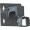 Support mural pour écran plat - AXIS - 01721-001 - Inclinable - Métal - Noir 1