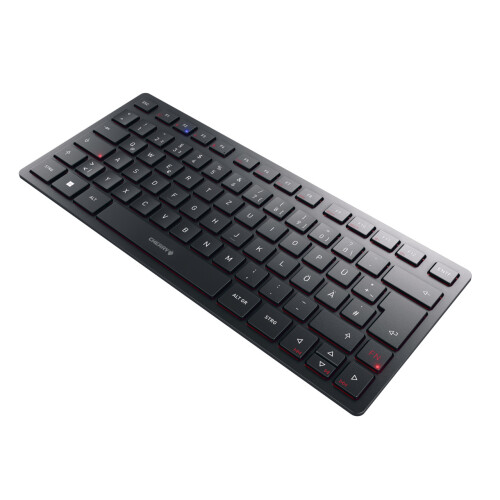 Clavier sans fil - CHERRY - KW 9200 - Compact - Réactif - Silencieux