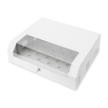 "Armario de montaje en pared - DIGITUS - DN-19 04U-PB - Gris - 5U - 19 pulgadas"