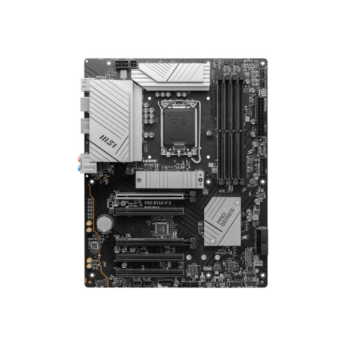 MSI Placa base - MSI - PRO B760-P II placa base Intel B760 LGA 1700 ATX
