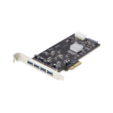 USB-uitbreidingskaart - Startech - P5Q4A-USB-CARD - 4 USB Type-A poorten - 5Gbps per poort - PCIe 2.0 x4