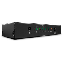 HDMI-kytkin - LINDY - 5 porttia - Korkea laatu - Kompakti - 3840 x 2160 pikseliä