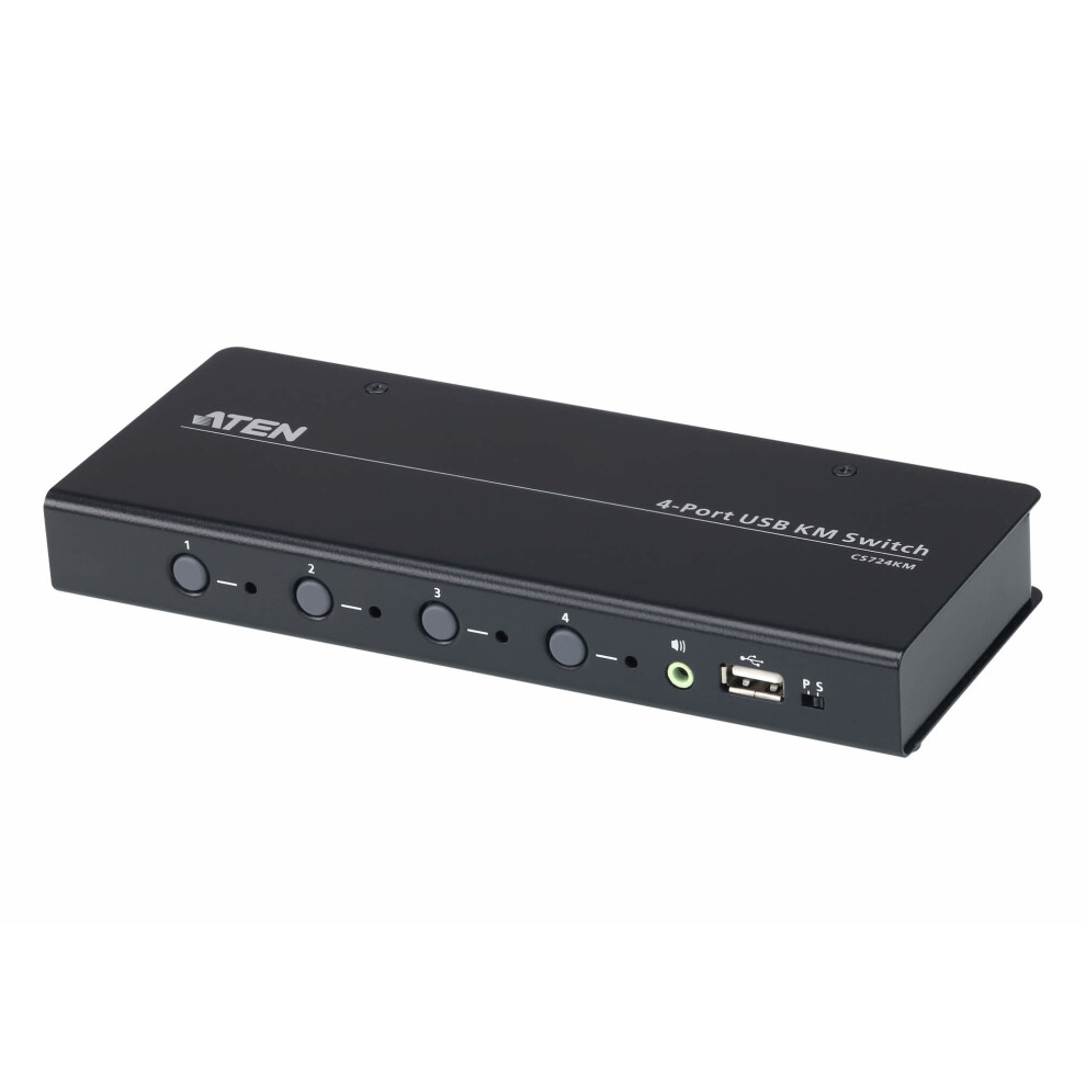 Aten CS724KM, KVM Switch, Schwarz - Image 4