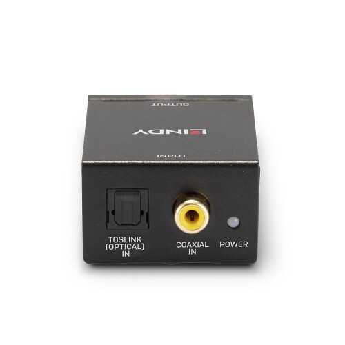 Conversor LINDY AV [coaxial, Toslink - RCA] 2