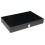 Set de Backgammon en Cuir Synthétique - Champ en Velours Incrusté, 15 pouces, Noir 5