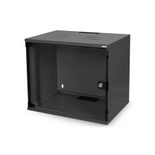 Armario de red - DIGITUS - 10 Pulgadas - 6 UH - Montaje en pared - Capacidad 30kg