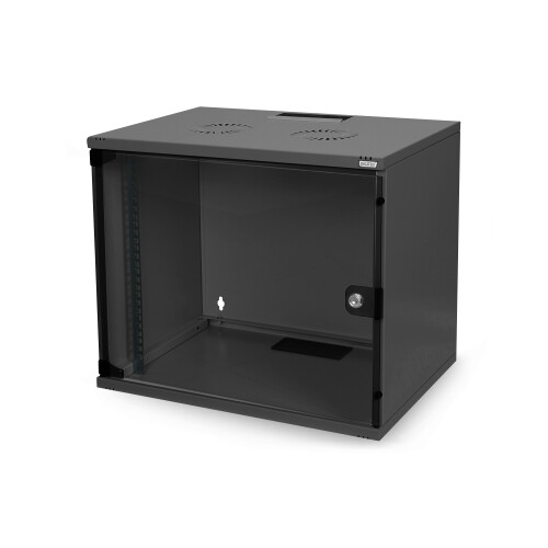 Armoire de rede - DIGITUS - 10 Polegadas - 6 UH - Montagem em Parede - Capacidade 30kg