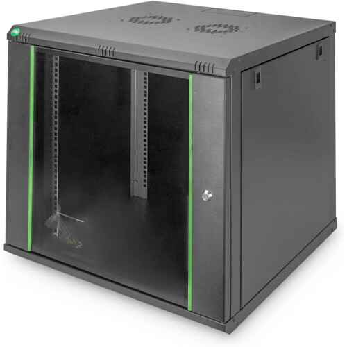 Armoire de bureau - Digitus - DN-49207 - 12U - Métal - Compacte