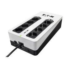 Onafhankelijke UPS/Meerdere stopcontacten/Paniekstroom - EATON 3S 700 DIN - Off-line UPS - 3S700D - 700VA (8 DIN-stopcontacten + 2 USB-oplaadpoorten)