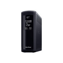 CyberPower USV, Value Pro-Serie, 1600VA/960W, Line-Interactive, USB/RS232, LCD, CEE7-Schutzkontakt