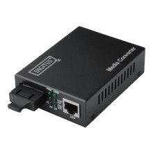 Convertitore media - DIGITUS - RJ45/SC - Fast Ethernet - 2 porte - Monomodo