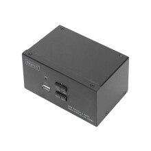 DIGITUS DS-12860 SCHAKELAAR VOOR SCHERM, TOETSENBORD EN MUIS ZWART