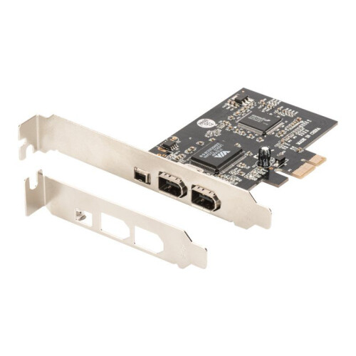 FireWire PCIe-adapter DIGITUS DS-30201-5 - 3 FireWire-poorten