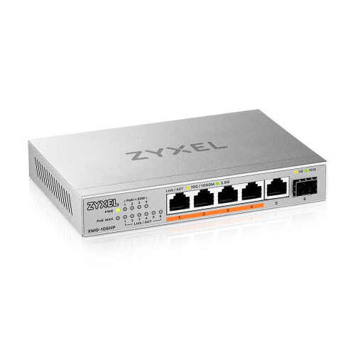 Switch Zyxel XMG-105HP-EU0101F 70W Uadministreret