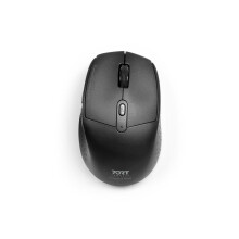 Kabellose Maus - PORT Designs - 900715 PRO - Bluetooth & 2.4 GHz - Wiederaufladbar - Schwarz