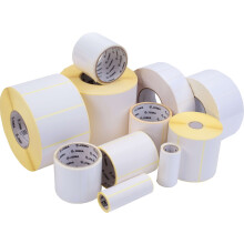 Etiquetas em papel couchê mate Zebra Z-Select 2000T - Branco - 22 x 31 mm