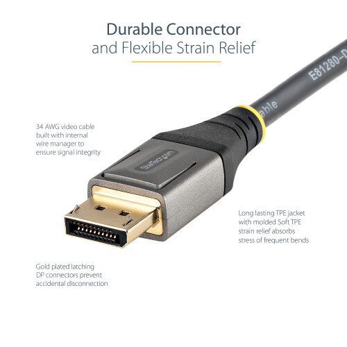 StarTech.com 30CM DISPLAYPORT 1.4 CABLE 8K60 2