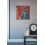 Episk graffiti 'Blue Buddha' af Elena Ray Canvas Wall Art 18"""" x 18"""" 5