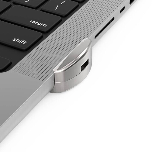 Compulocks - "L'Adaptatore di sicurezza LEGDE per MacBook Pro M1/M2 14" con cavo di sicurezza combinato" 2