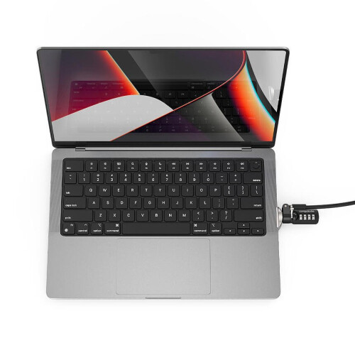 Compulocks - "L'Adaptatore di sicurezza LEGDE per MacBook Pro M1/M2 14" con cavo di sicurezza combinato" 1