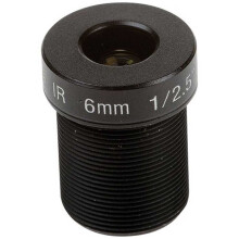 Fotocamera IP AXIS 5504-961 con obiettivo grandangolare 6 mm - Nero