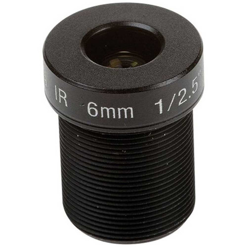 Câmera IP AXIS 5504-961 com lente grande angular de 6 mm - preta