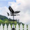 [Rust Proof Eagle Wind Vane] Flying Eagle Wind Vane, Rust Proof Iron, Ground Insertion Decoration, 5