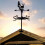 1pc Forest Deer Wind Indicator, Garden Wind Indicator For Roof Mounting, Wind Direction Indicator, Creative Metal Wind Indicator 4