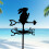 Charming Metal Rabbit Weathervane with Rust-Proof Coating – Black Silhouette Design 5