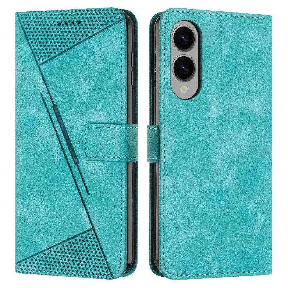 (Green) Flip Case For Samsung Galaxy S25 Edge Kickstand Card Insertion Wallet Pu Leather Green 764544176903