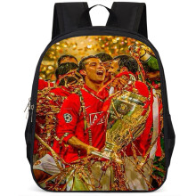 (Style O)Cristiano Ronaldo 15 Zoll Schulrucksack für Kinder leichte Kapazität groß